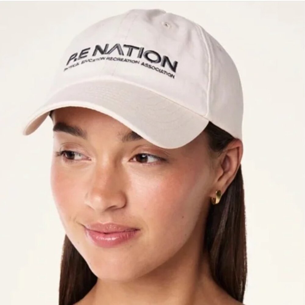 P.E Nation Cream Cap NWT